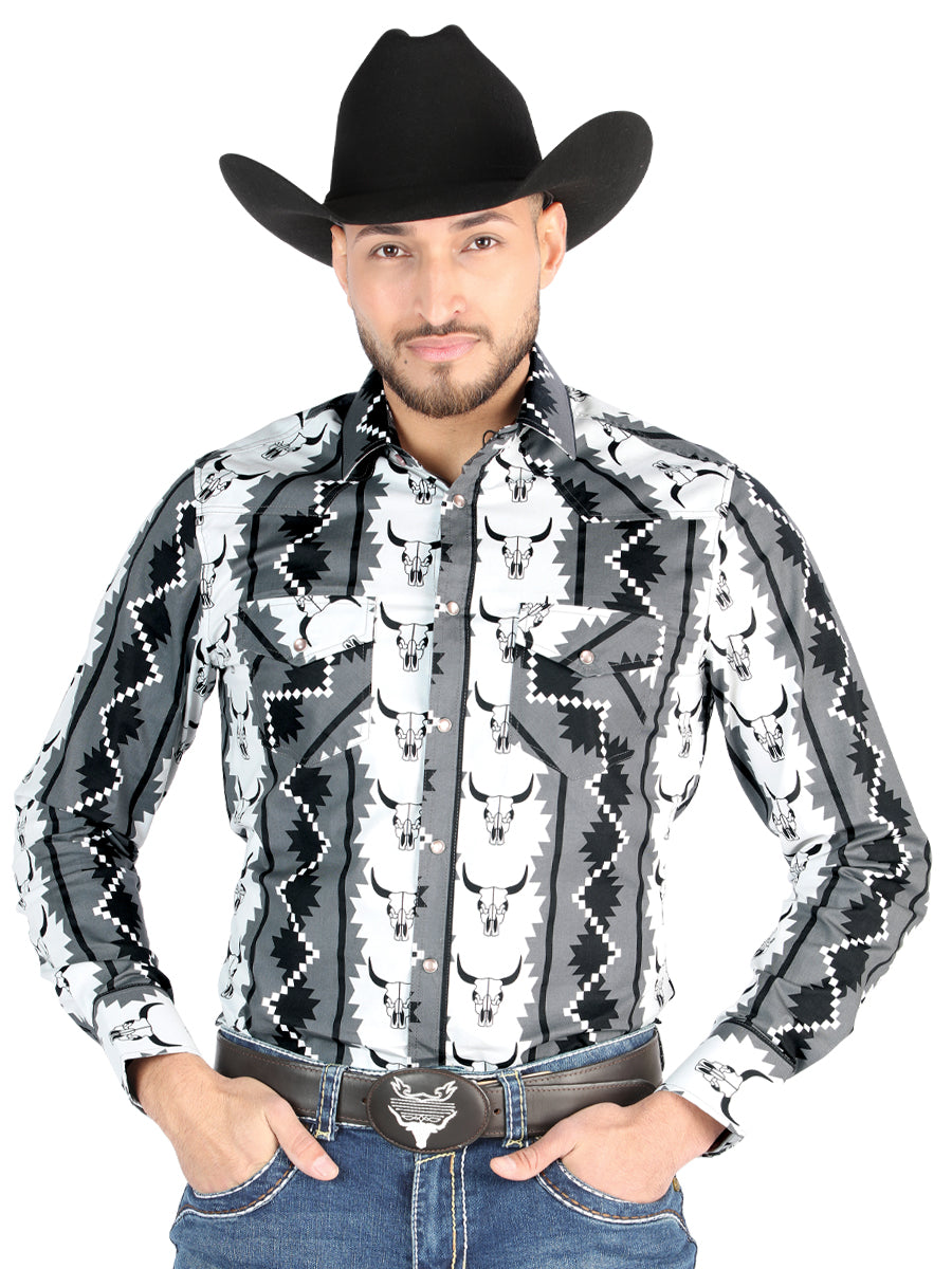 The Everyday Western Shirt — Black (No. 44491)
