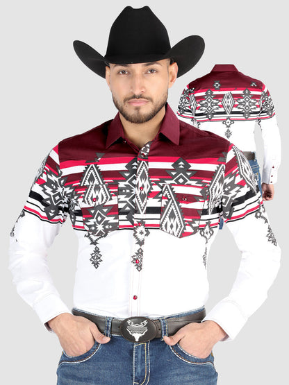 The Everyday Western Shirt — Burgundy (No. 44497)