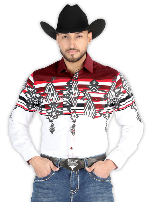 The Everyday Western Shirt — Burgundy (No. 44497)