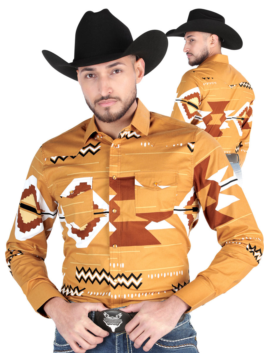 The Everyday Western Shirt — Taupe (No. 44499)