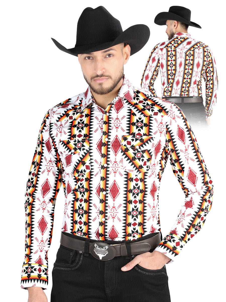 The Everyday Western Shirt — White (No. 44502)