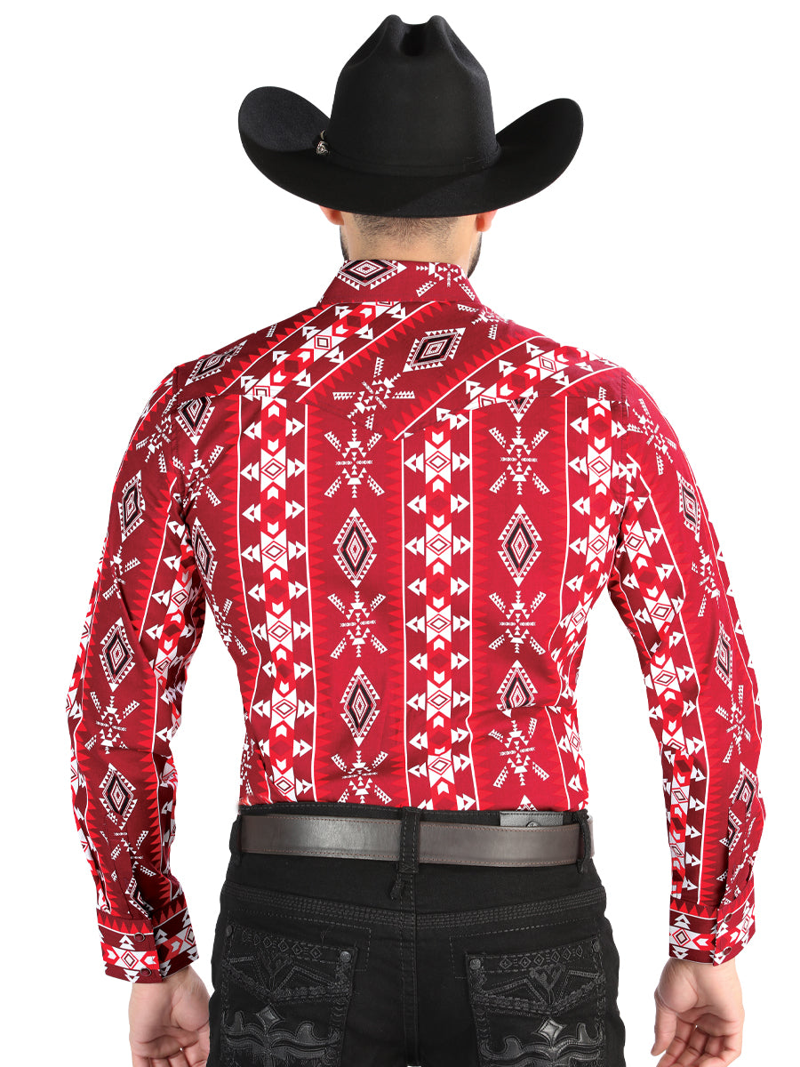 The Everyday Western Shirt — Red (No. 44504)
