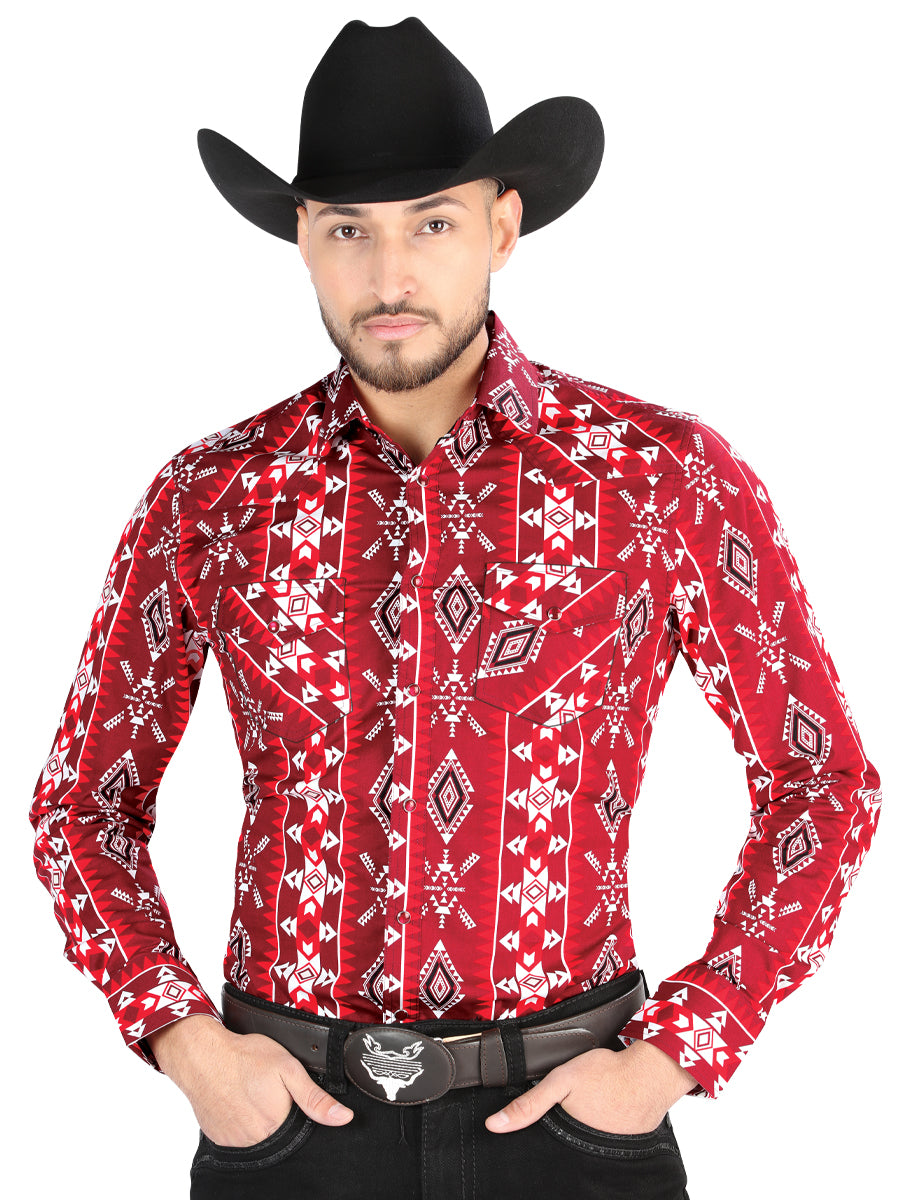 The Everyday Western Shirt — Red (No. 44504)