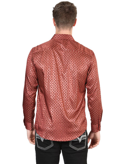 The Everyday Western Shirt — Burgundy (No. 44552)