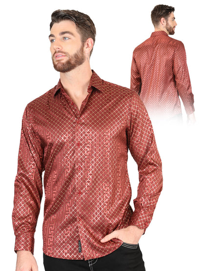 The Everyday Western Shirt — Burgundy (No. 44552)