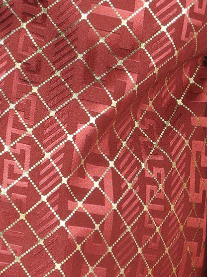 The Kids' Everyday Western Shirt — Burgundy (No. 44570)