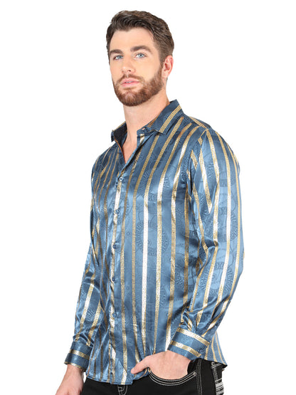 The Everyday Western Shirt — Teal (No. 44580)