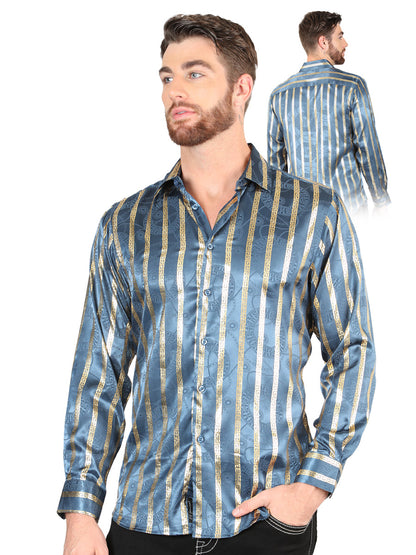 The Everyday Western Shirt — Teal (No. 44580)