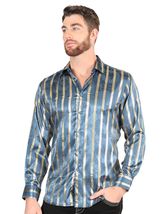 The Everyday Western Shirt — Teal (No. 44580)
