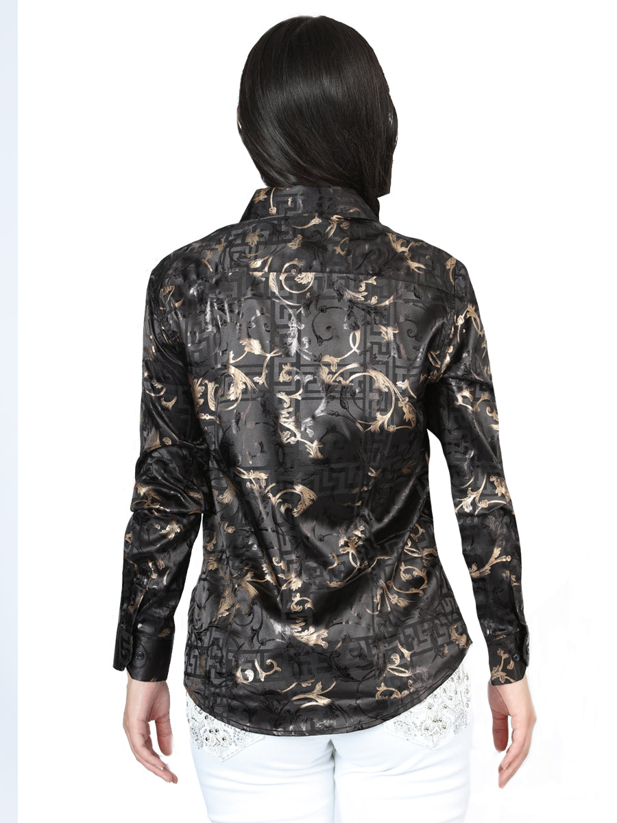 The Women's Everyday Western Shirt — Black (No. 44598)