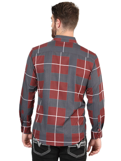 The Everyday Western Shirt — Burgundy (No. 44603)