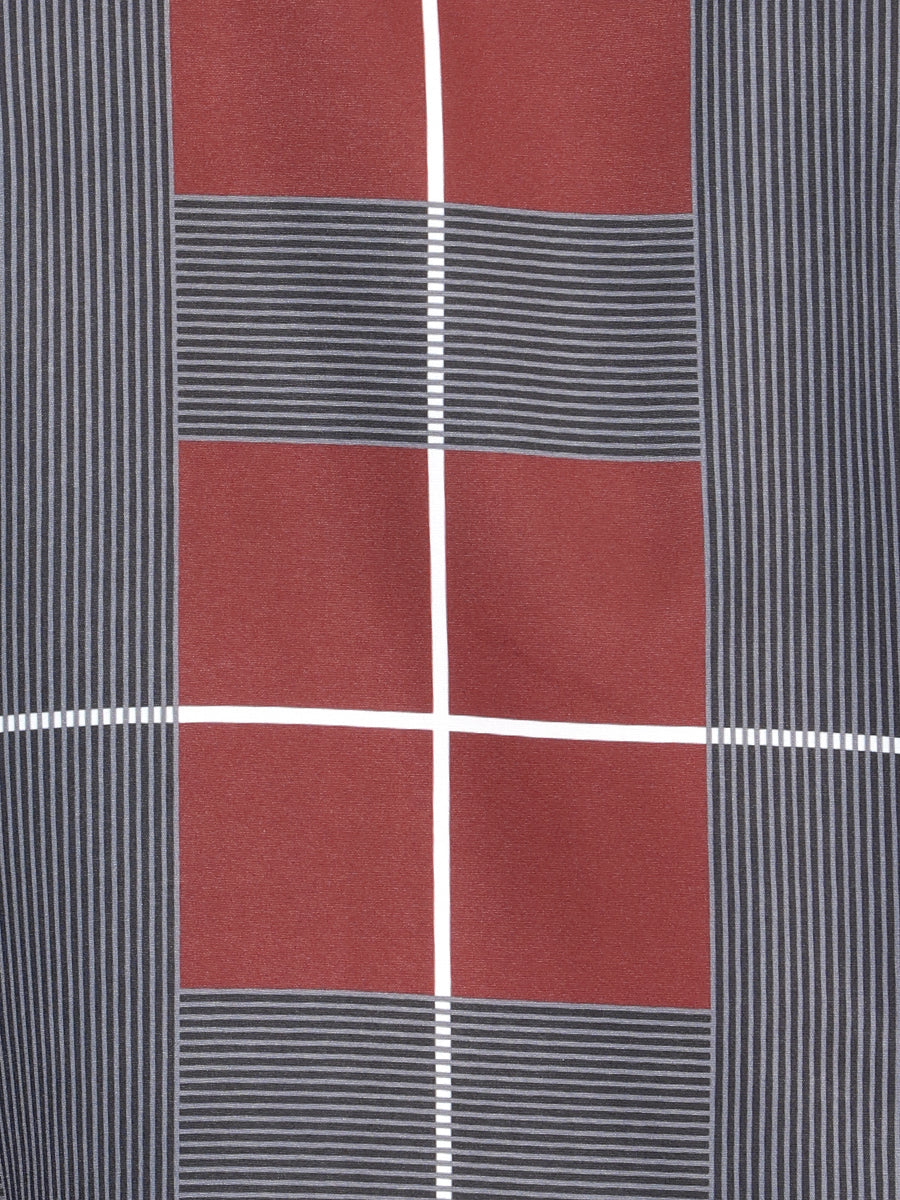 The Everyday Western Shirt — Burgundy (No. 44603)