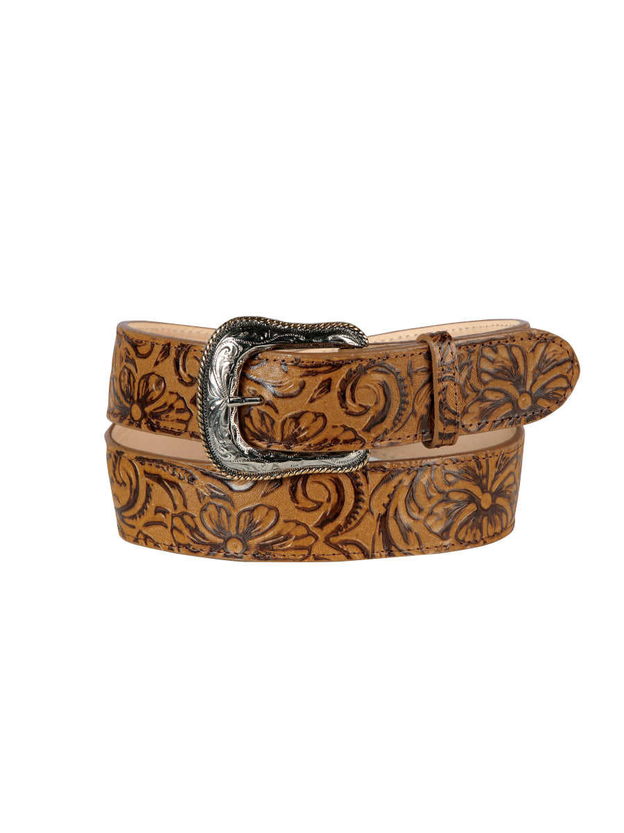 The Women's Western Belt — Chiseled Oryx (No. 44638)