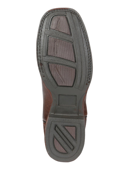 The Texas Rodeo Boot — Café Brown Shoulder Leather (No. 44655)