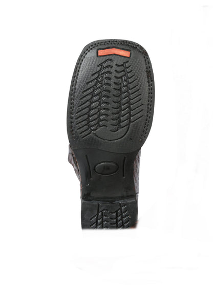 The Rodeo Boot — Brown Gator Print (No. 44672)