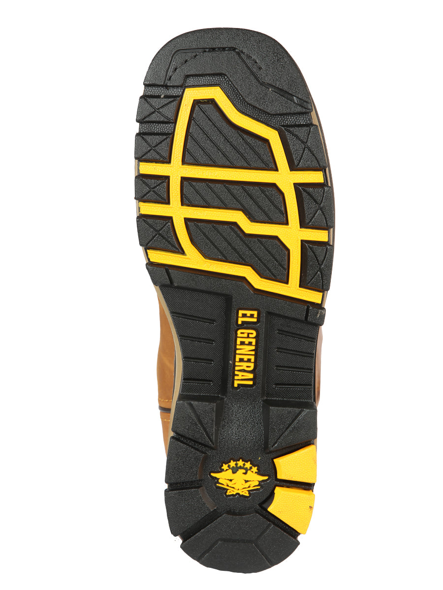 The Square Toe Work Boot — Crazy Honey (No. 44690)