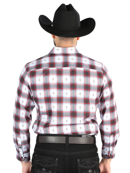 The Everyday Western Shirt — Black & Red (No. 44701)