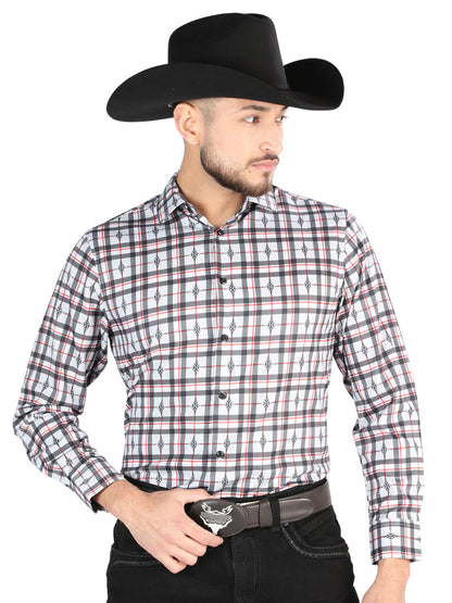 The Everyday Western Shirt — Black & White (No. 44703)