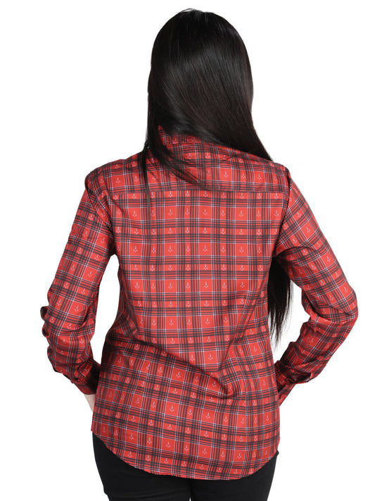 The Women's Everyday Western Shirt — Red (No. 44722)