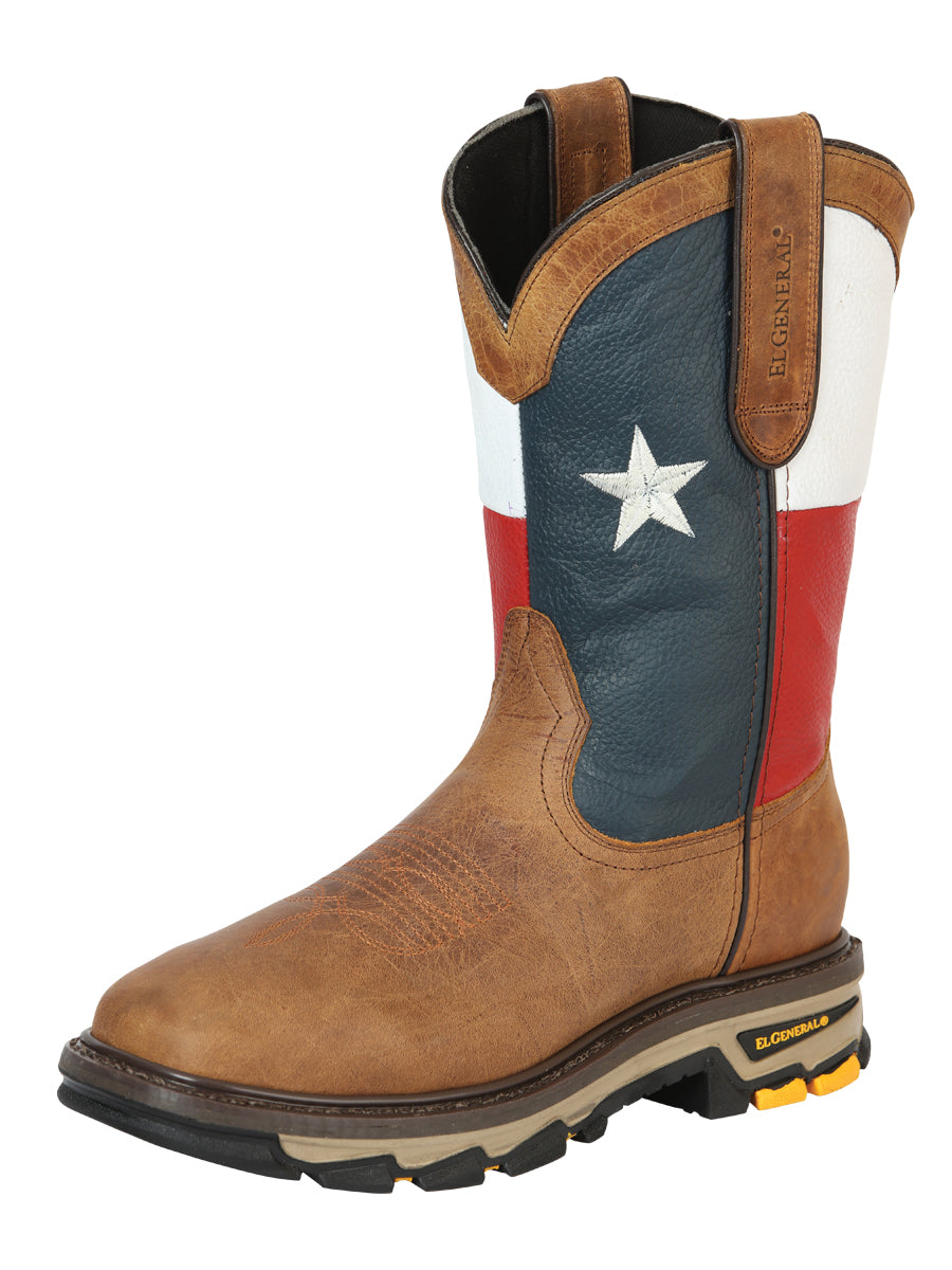 The Rodeo Work Boot — Alazán Butter (No. 44750)