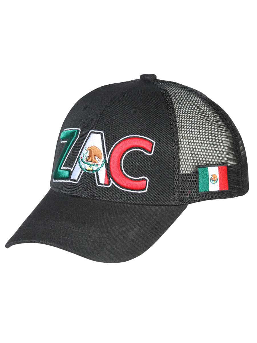 The State Snapback Cap — Zacatecas, Black (No. 44780)