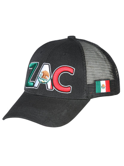 The State Snapback Cap — Zacatecas, Black (No. 44780)
