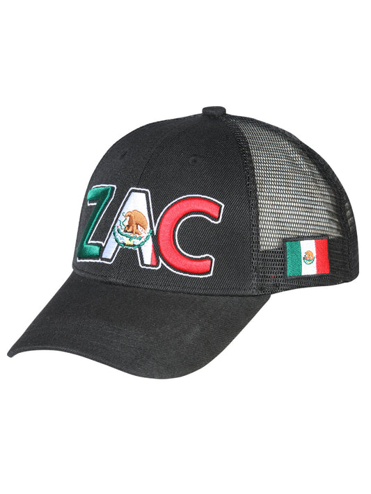 The State Snapback Cap — Zacatecas, Black (No. 44780)