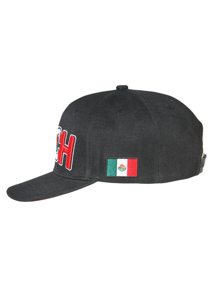 The Estado Snapback Cap — Michoacán, Black (No. 44783)