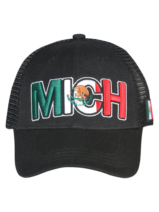 The State Snapback Cap — Michoacán, Black (No. 44784)