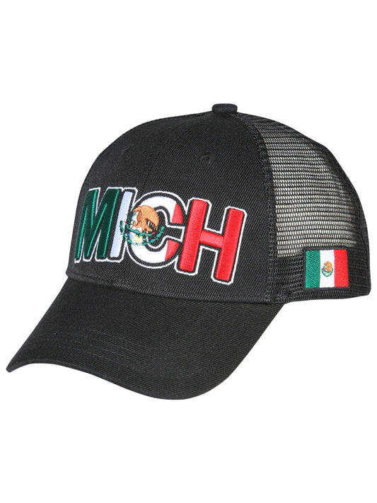 The State Snapback Cap — Michoacán, Black (No. 44784)