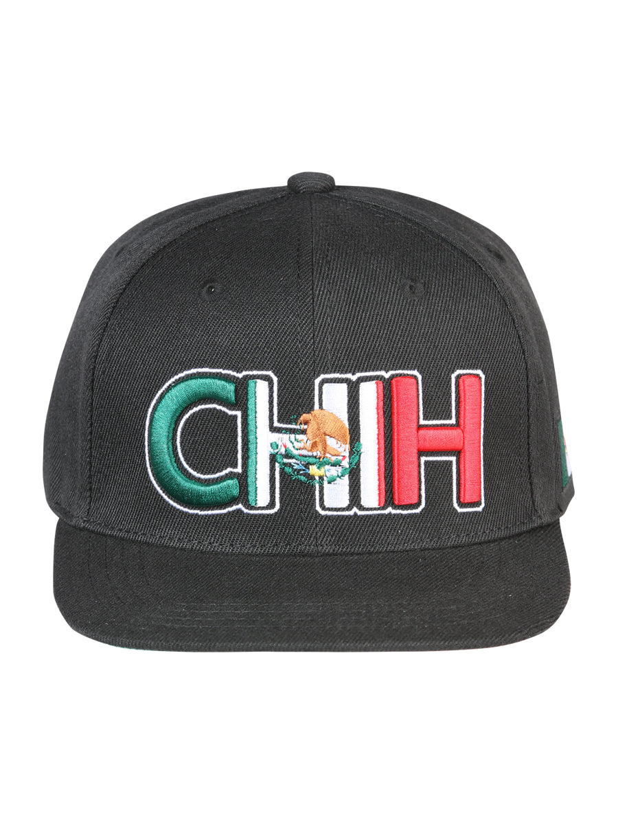 The Estado Snapback Cap — Chihuahua, Black (No. 44785)