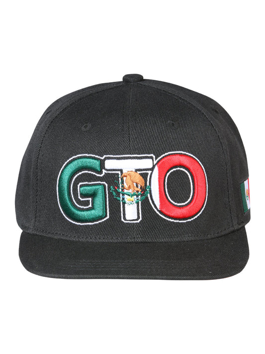 The Estado Snapback Cap — Guanajuato, Black (No. 44789)