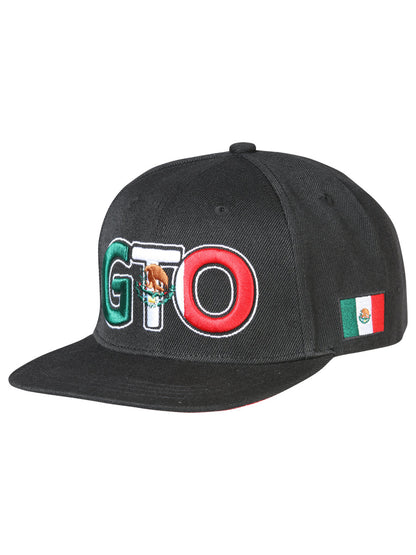 The Estado Snapback Cap — Guanajuato, Black (No. 44789)