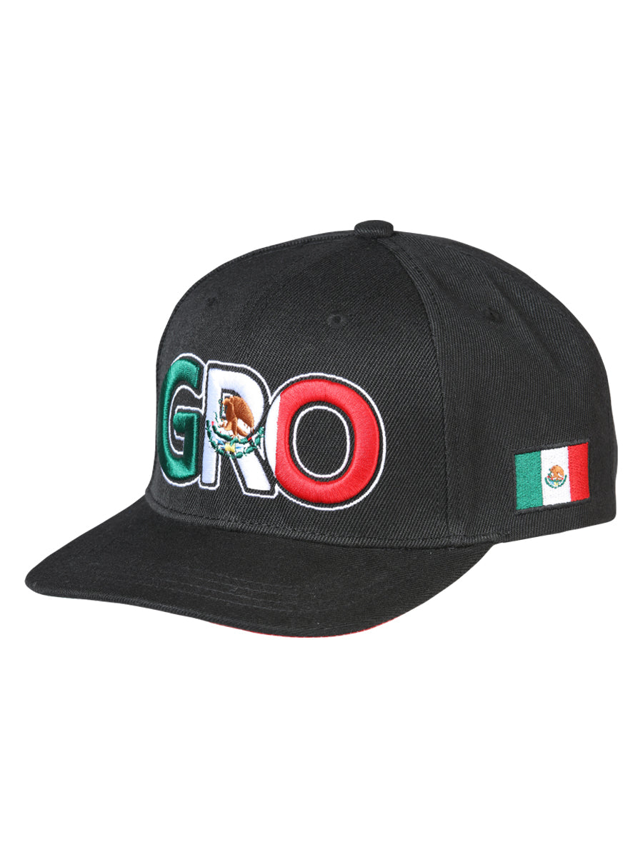 The Estado Snapback Cap — Guerrero, Black (No. 44791)