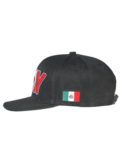 The Estado Snapback Cap — Nayarit, Black (No. 44793)