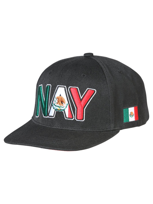 The Estado Snapback Cap — Nayarit, Black (No. 44793)