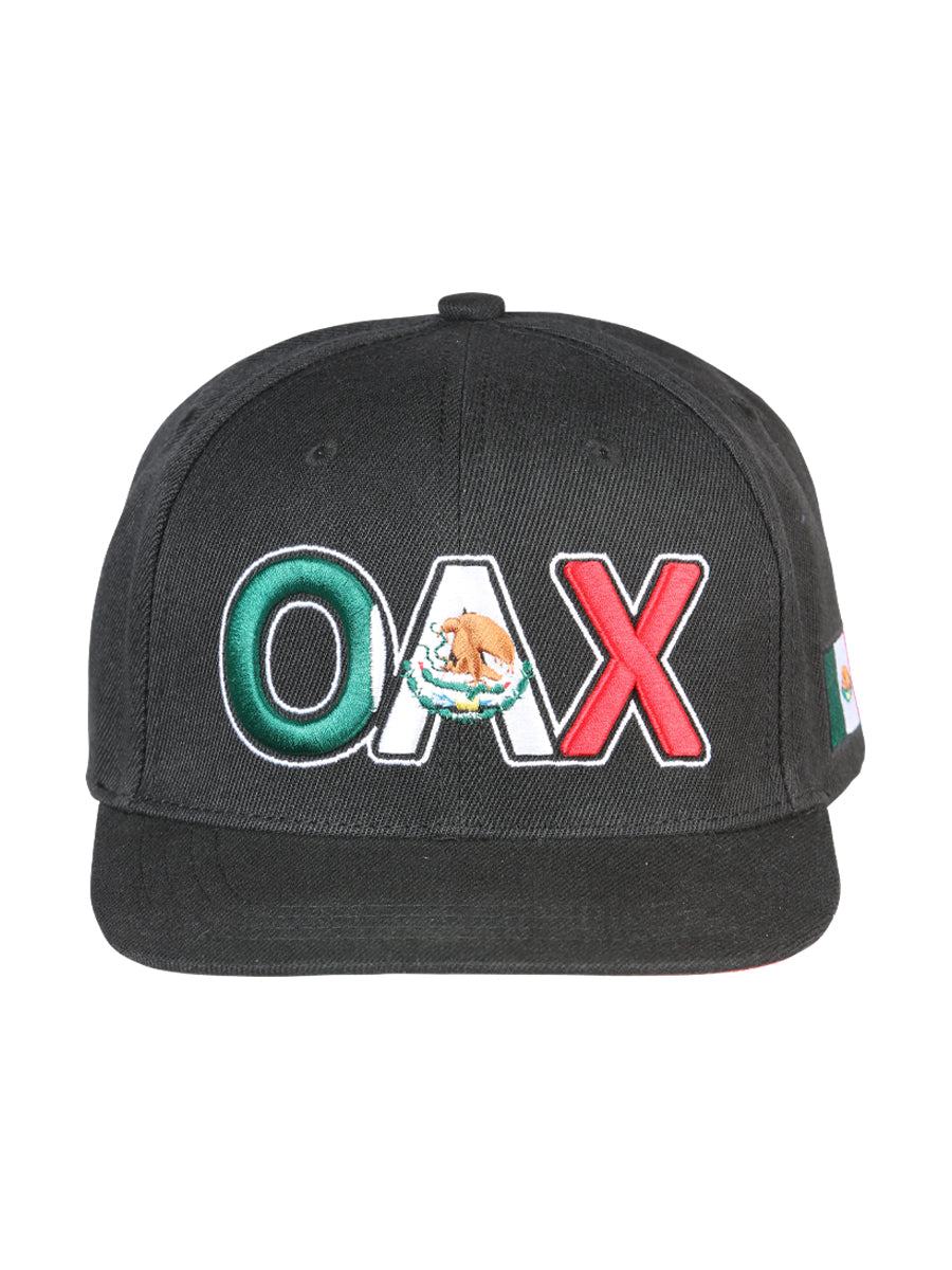 The Estado Snapback Cap — Oaxaca, Black (No. 44795)