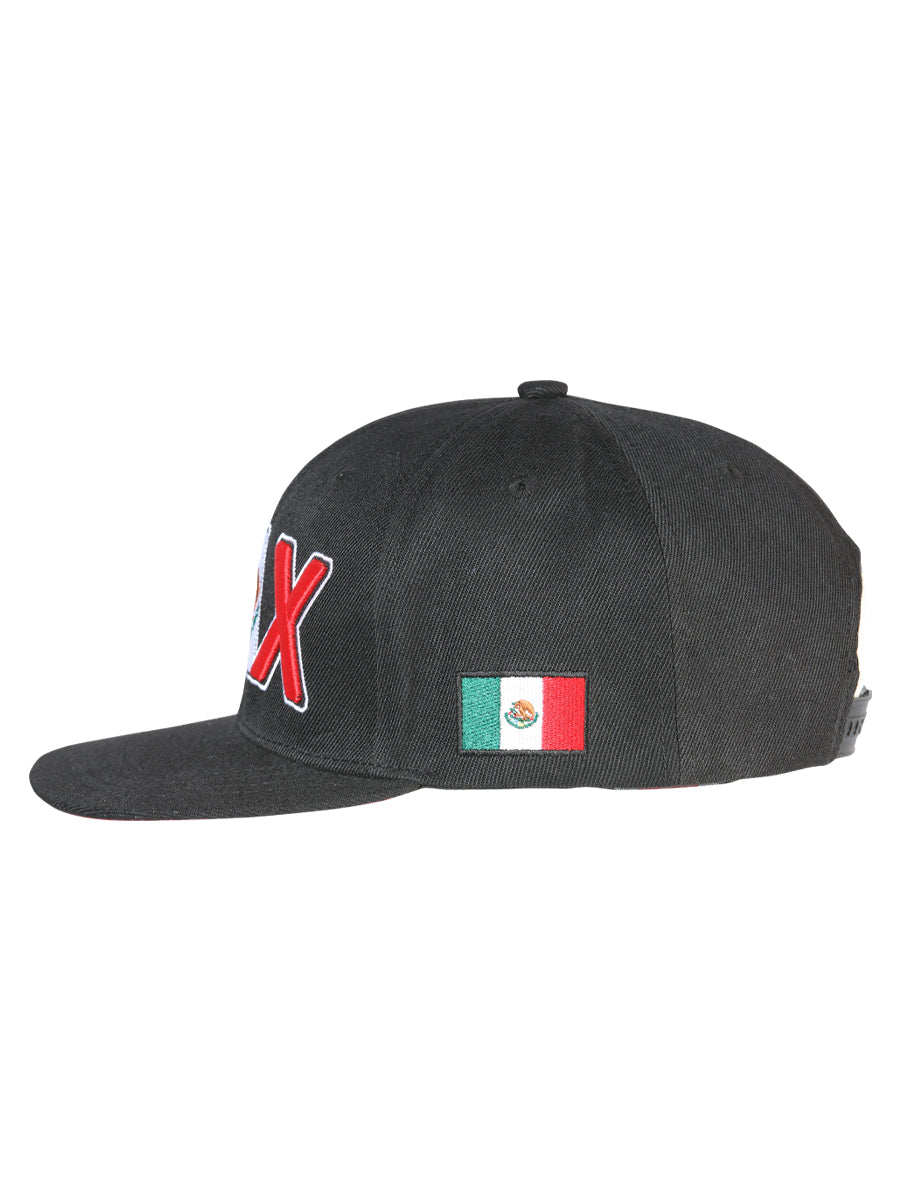 The Estado Snapback Cap — Oaxaca, Black (No. 44795)