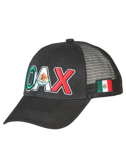 The State Snapback Cap — Oaxaca, Black (No. 44796)
