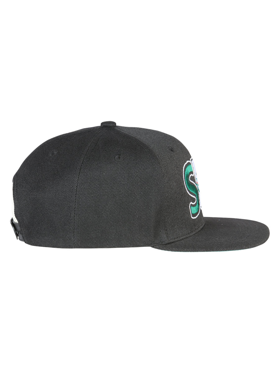 The Estado Snapback Cap — Sinaloa, Black (No. 44797)