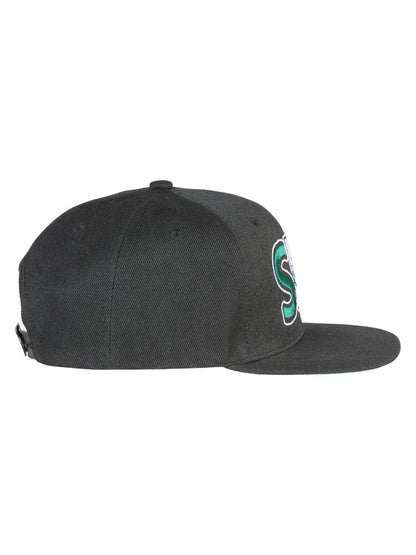 The Estado Snapback Cap — Sinaloa, Black (No. 44797)