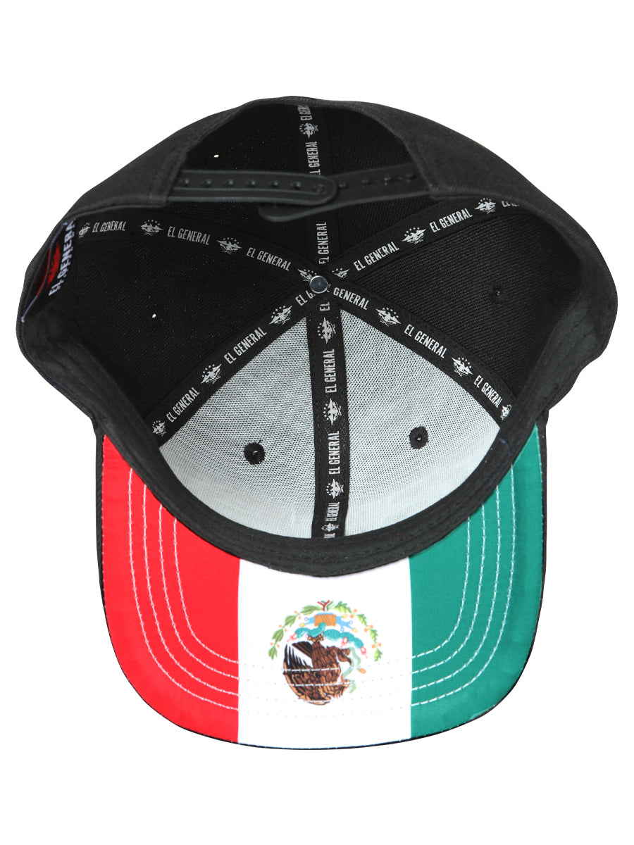 The Estado Snapback Cap — Sinaloa, Black (No. 44797)