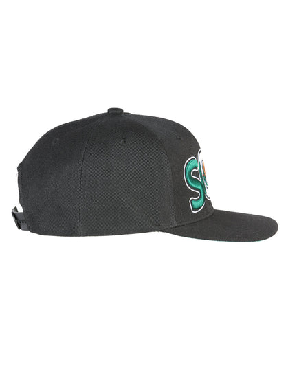The Estado Snapback Cap — Sonora, Black (No. 44799)