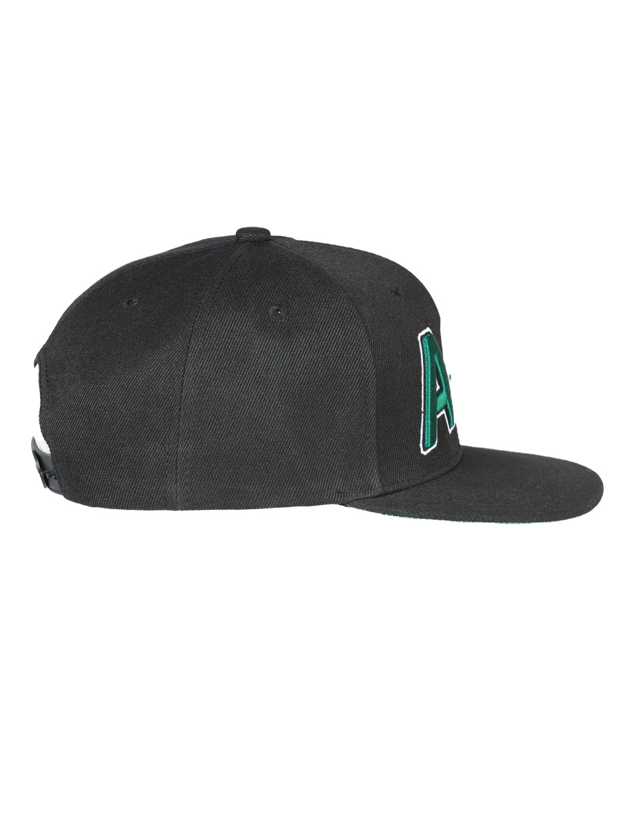 The Estado Snapback Cap — Aguascalientes, Black (No. 44801)