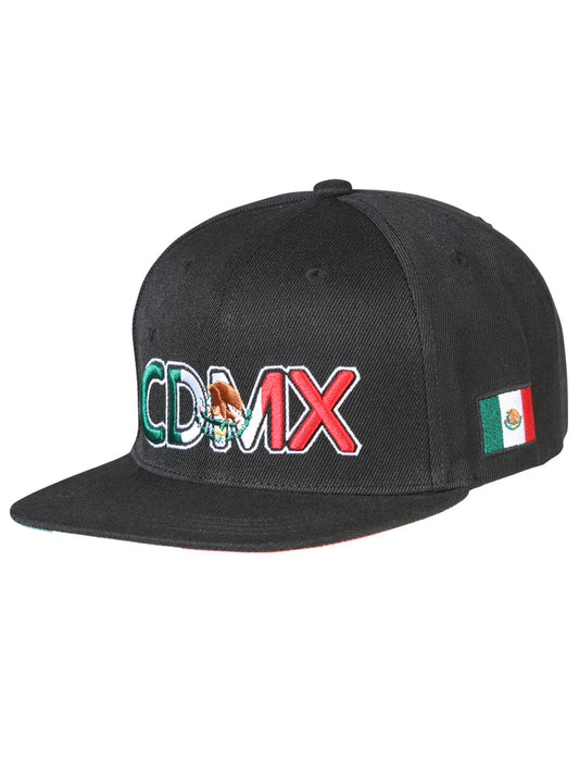 The Estado Snapback Cap — CDMX, Black (No. 44804)