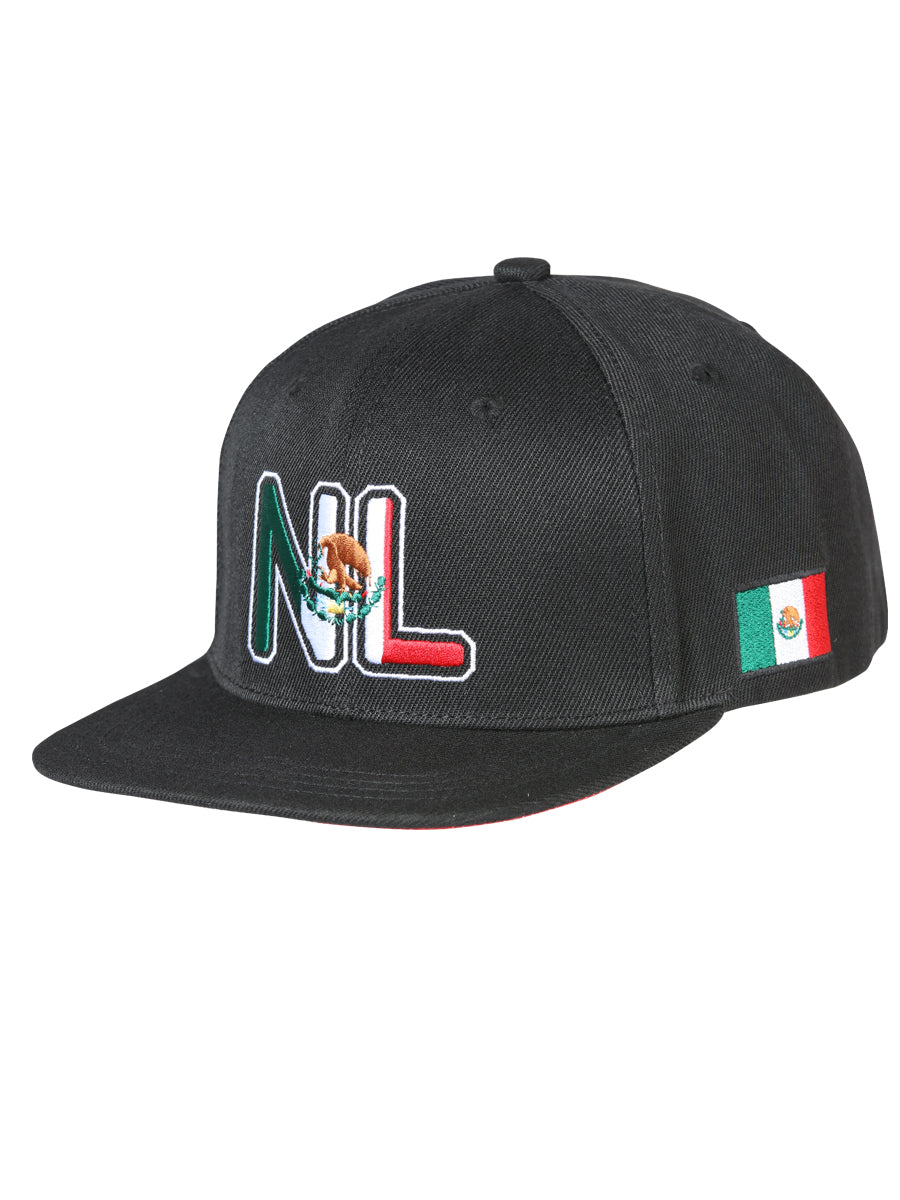 The Estado Snapback Cap — Nuevo León, Black (No. 44809)