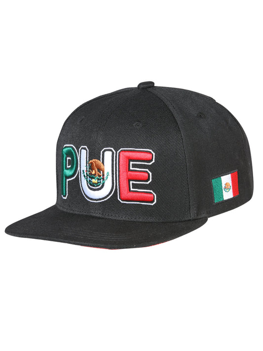 The Estado Snapback Cap — Puebla, Black (No. 44810)