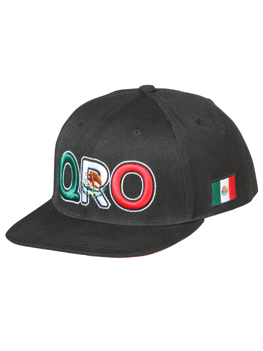 The Estado Snapback Cap — Querétaro, Black (No. 44816)