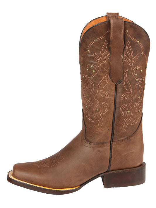 The Women's Rodeo Boot — Alazán Brown (No. 44853)