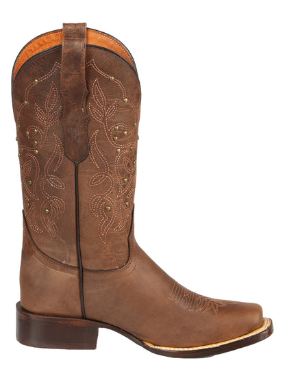 The Women's Rodeo Boot — Alazán Brown (No. 44853)